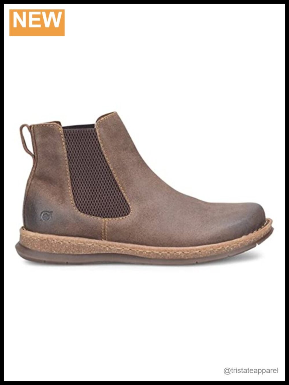 Distressed Leather Chelsea Boots Ankle Hand-Finished Comfort